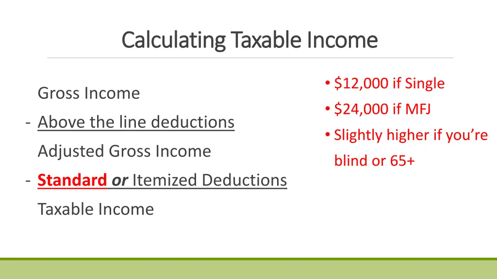 calculating taxable income calculating taxable 4