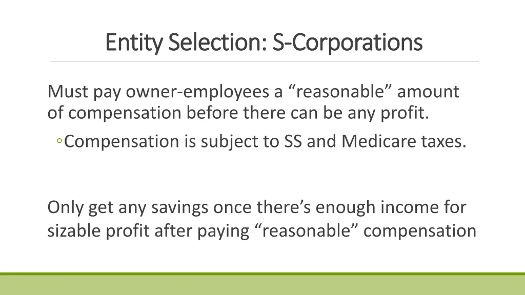 entity selection s entity selection s corporations 1