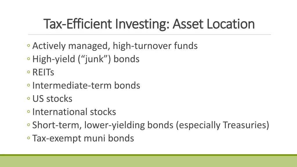tax tax efficient investing asset location 1