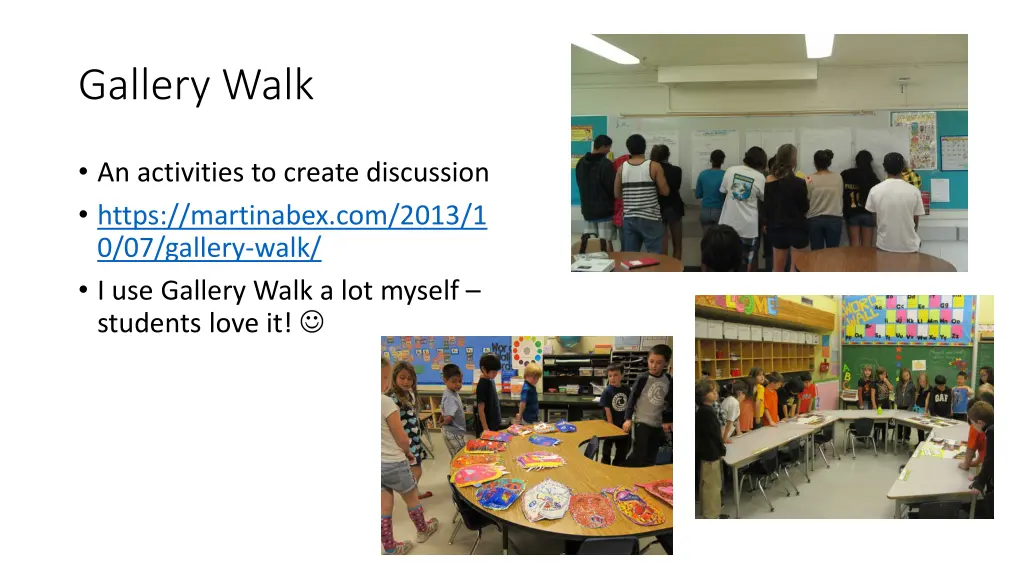 gallery walk