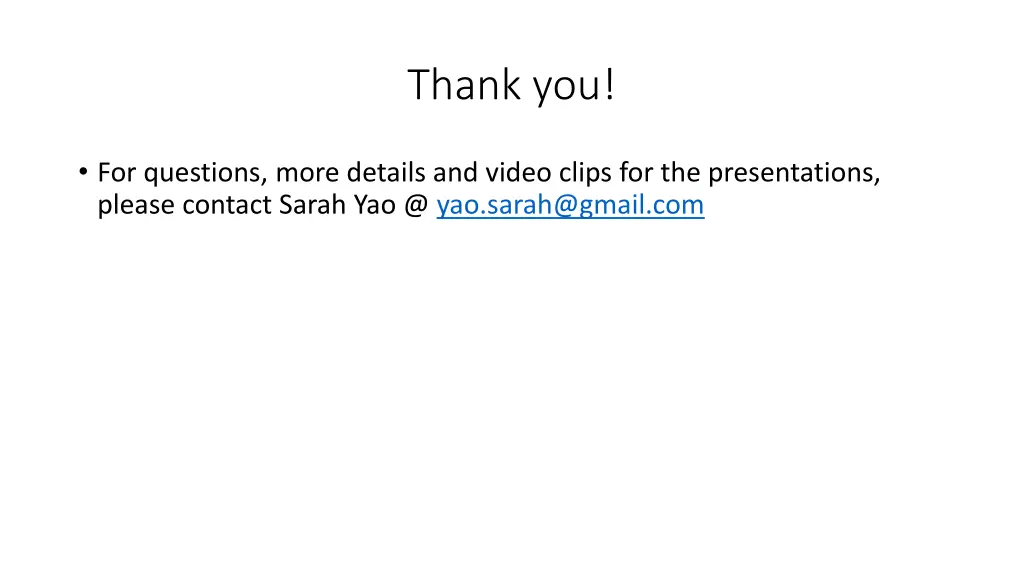 thank you