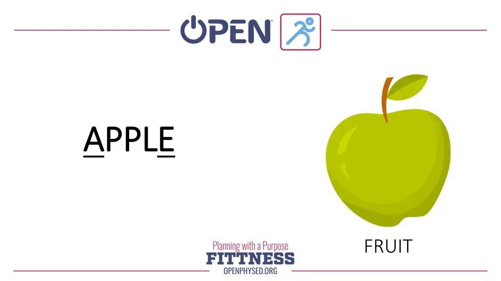 a appl pple e