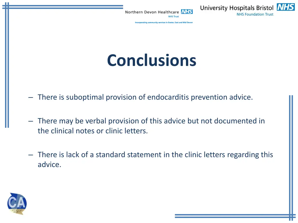 conclusions