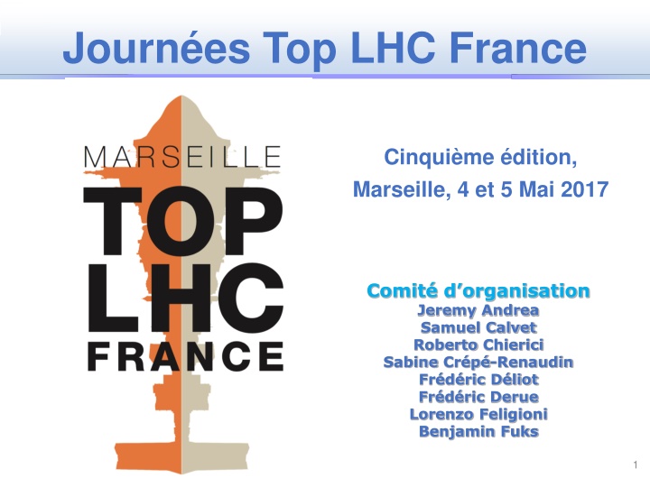 journ es top lhc france