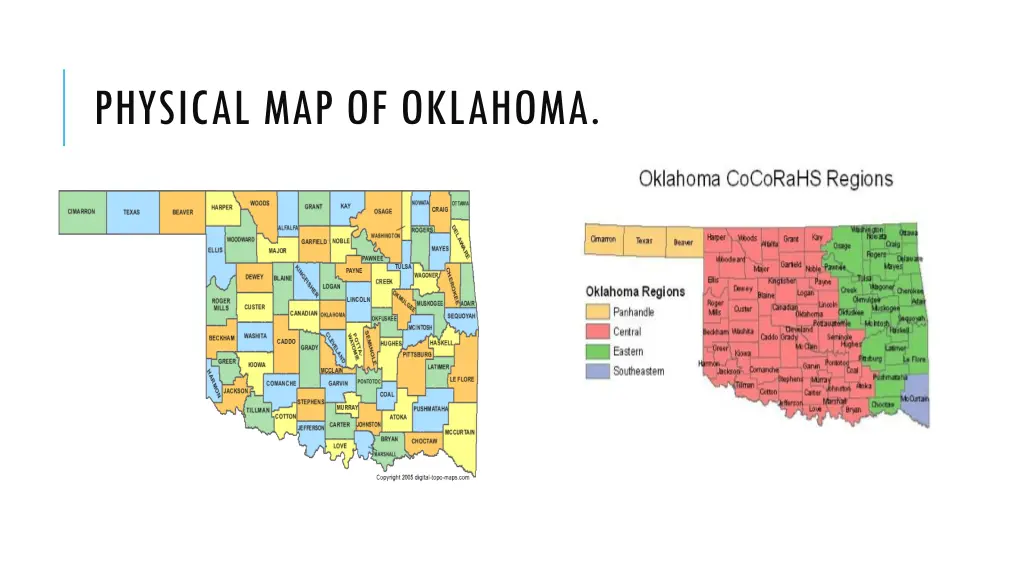 physical map of oklahoma