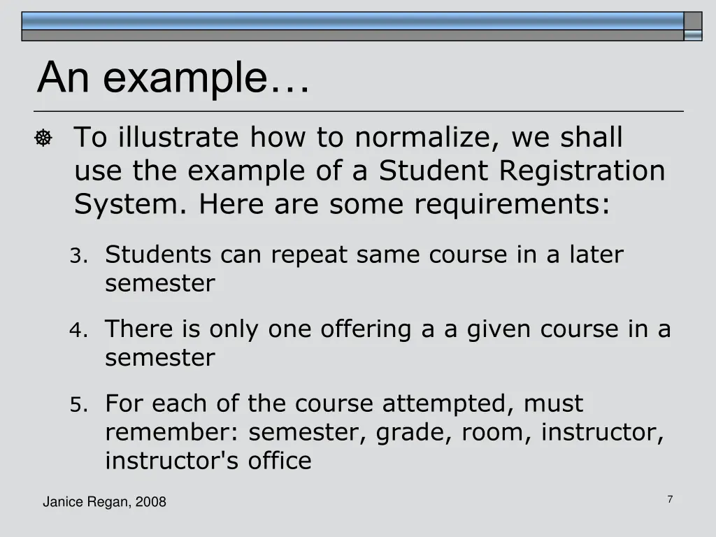 an example 1
