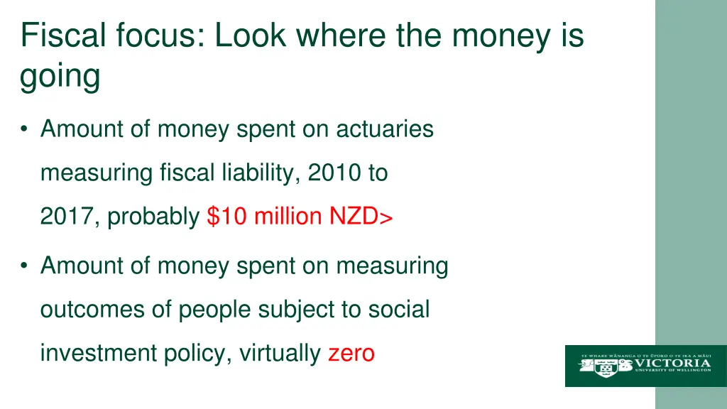 fiscal focus look where the money is going