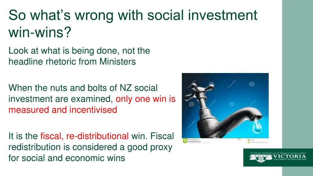 so what s wrong with social investment win wins