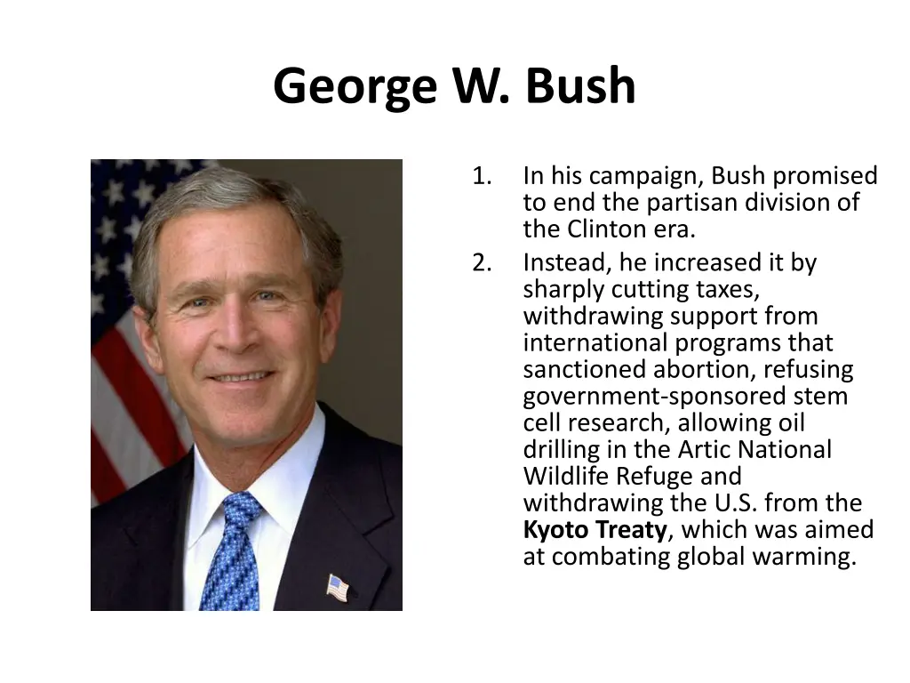 george w bush