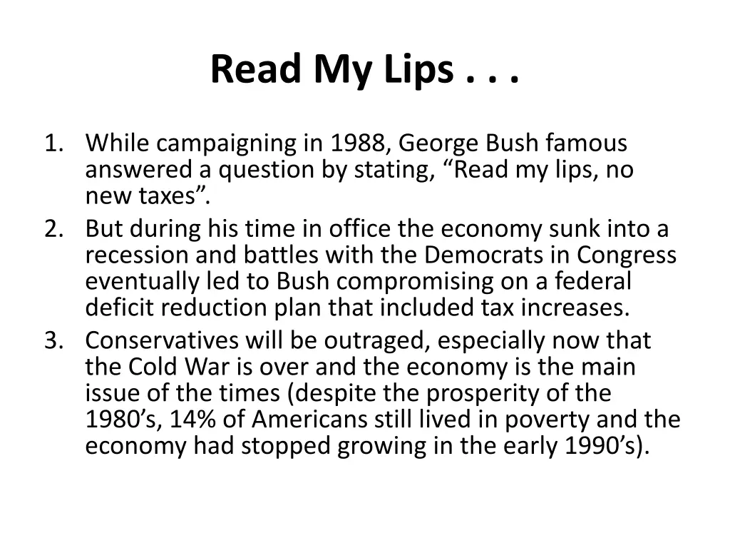 read my lips
