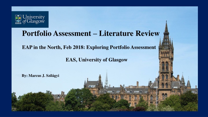 portfolio assessment literature review