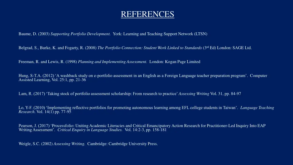 references