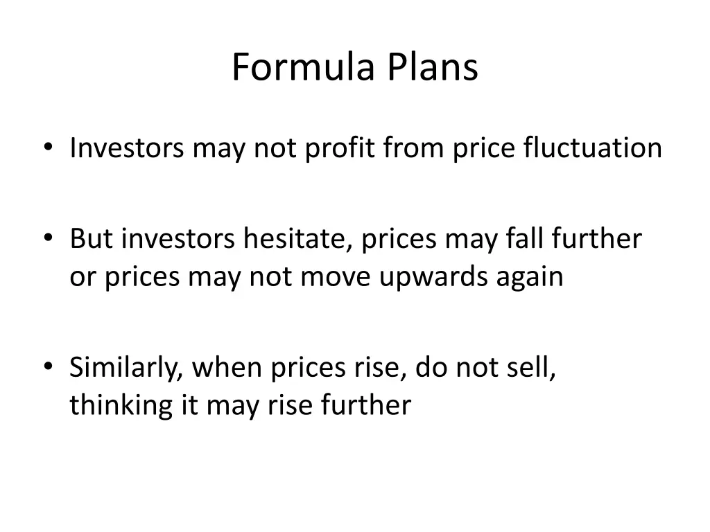 formula plans 1