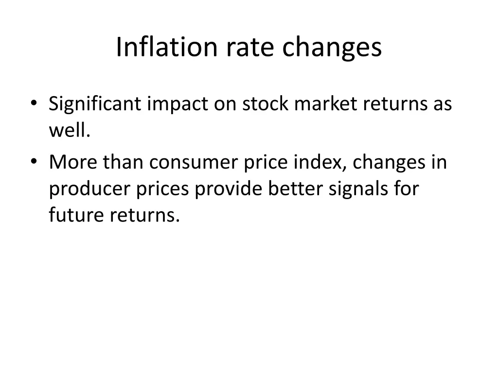 inflation rate changes 1