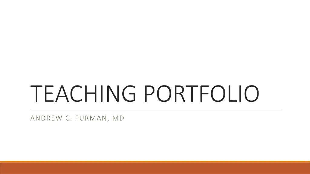 teaching portfolio 3