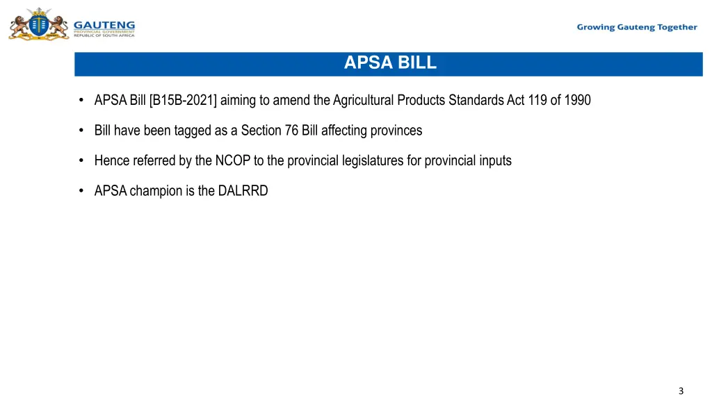 apsa bill