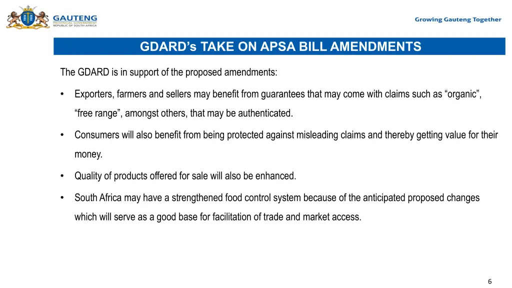 gdard s take on apsa bill amendments