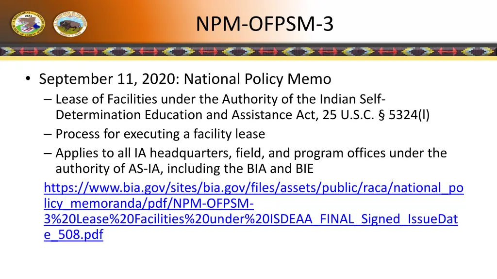 npm ofpsm 3