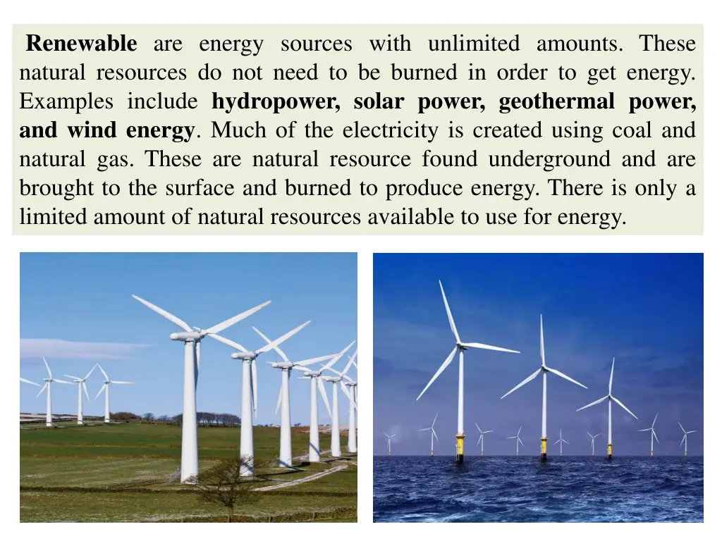 renewable are energy sources with unlimited