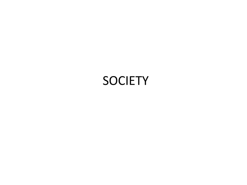 society