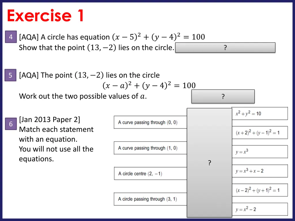 exercise 1 1