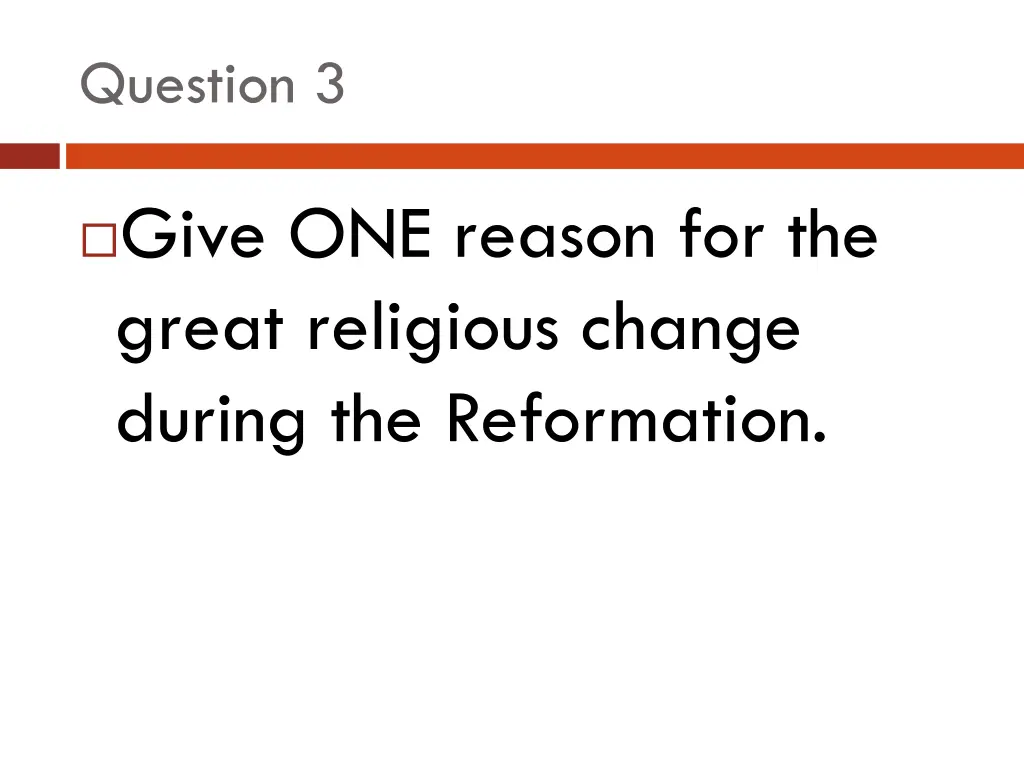 question 3