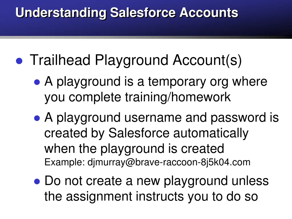understanding salesforce accounts 1