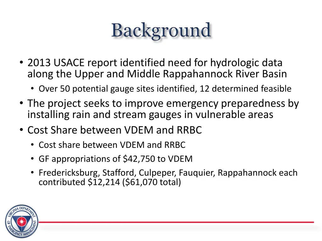 2013 usace report identified need for hydrologic
