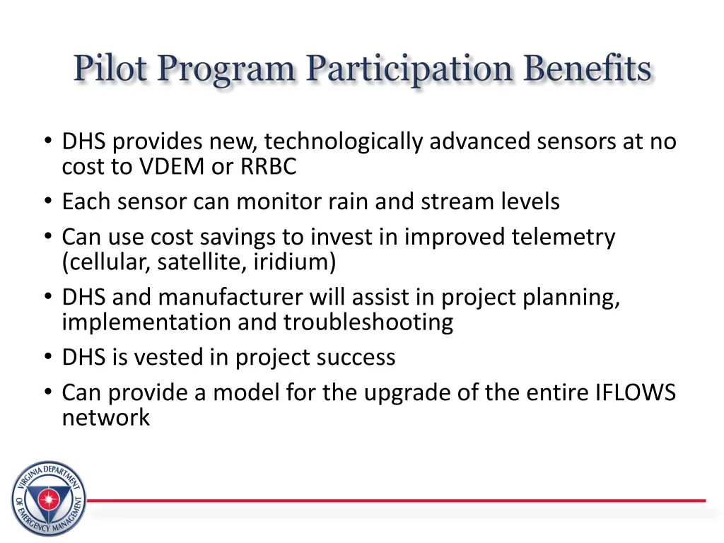 dhs provides new technologically advanced sensors