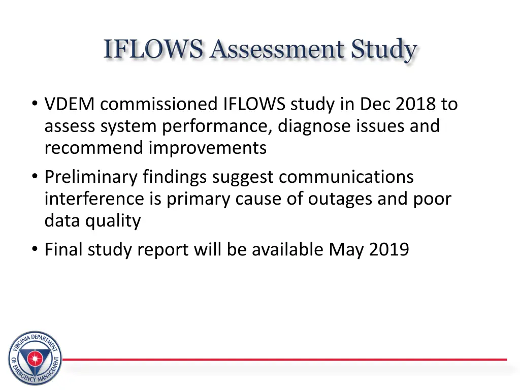 vdem commissioned iflows study in dec 2018