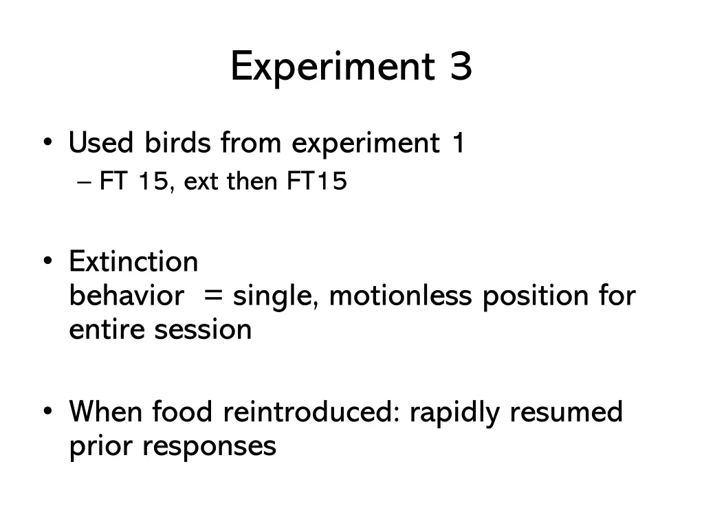 experiment 3