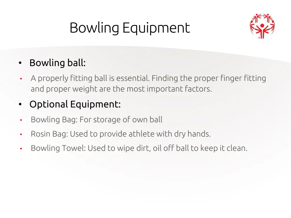 bowling equipment