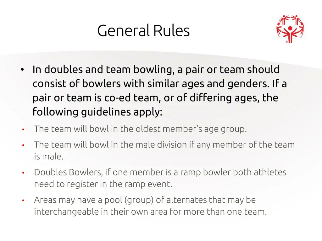 general rules 1