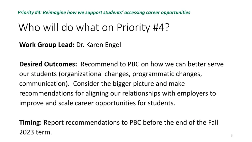 priority 4 reimagine how we support students