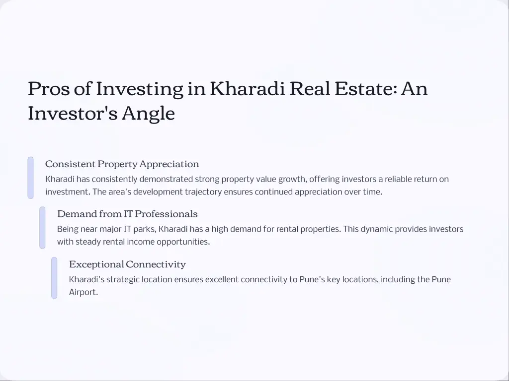 pros of investing in kharadi real estate