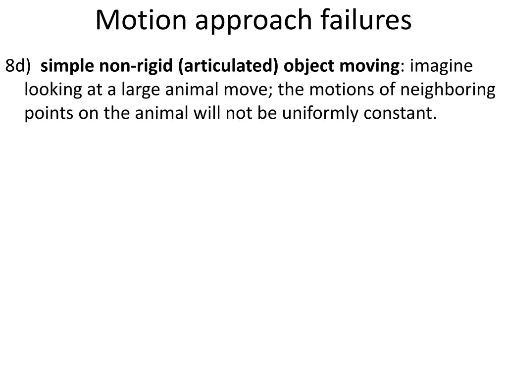 motion approach failures 1