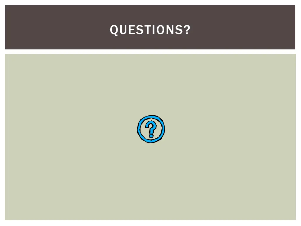 questions