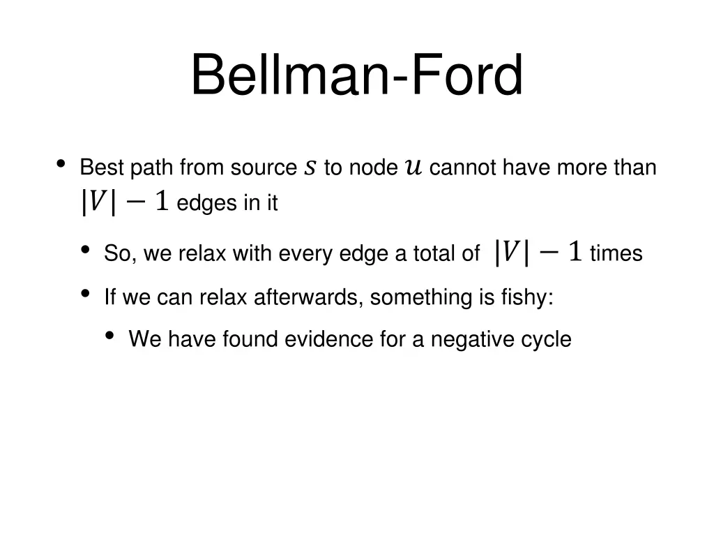 bellman ford 1
