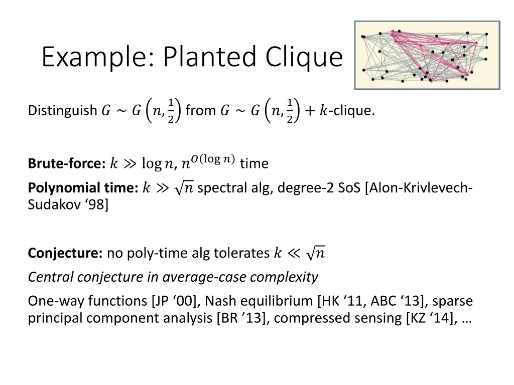 example planted clique