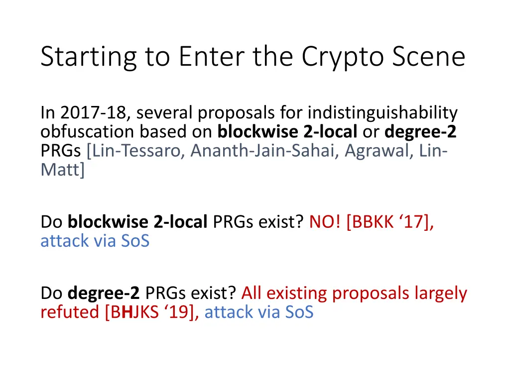 starting to enter the crypto scene