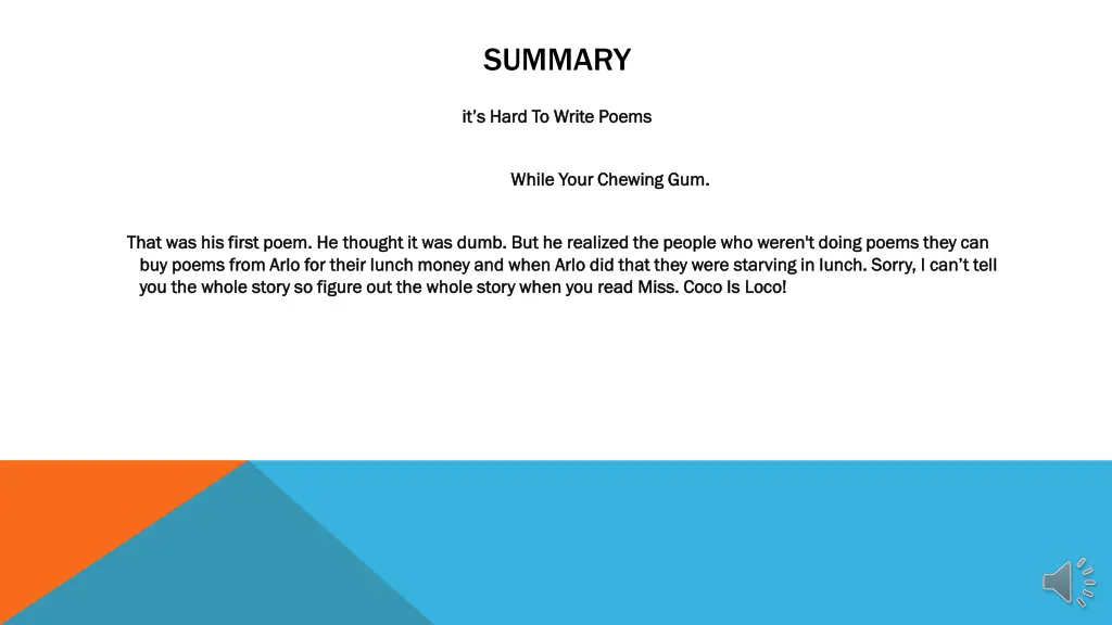 summary