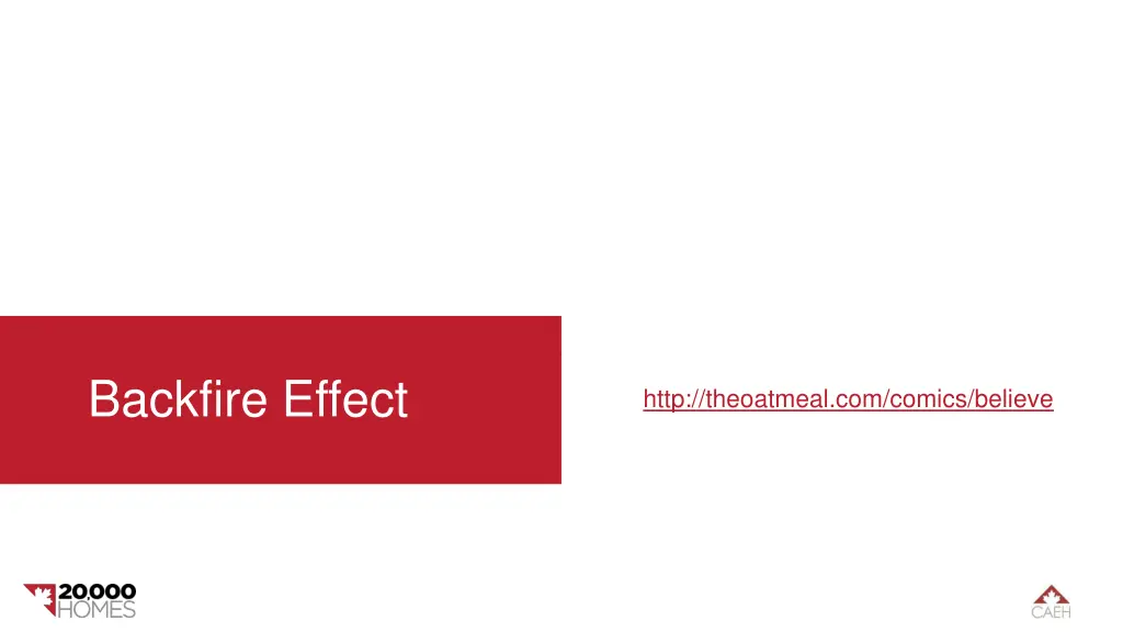 backfire effect