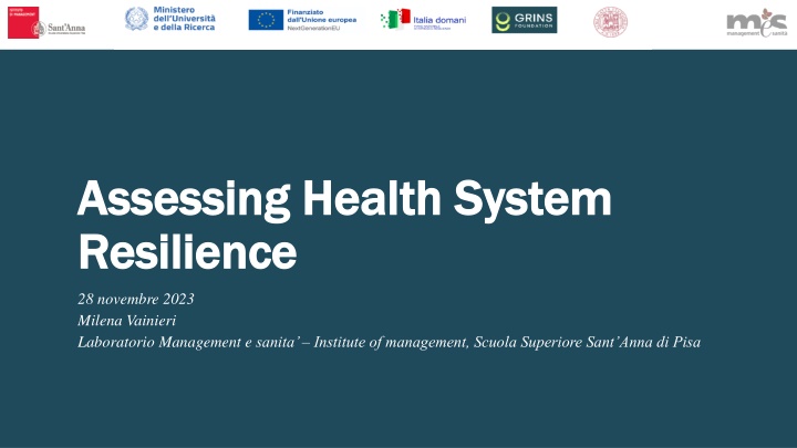 assessing assessing health system health system