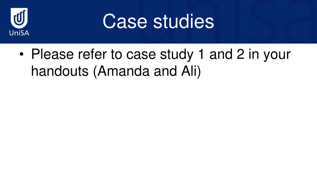 case studies