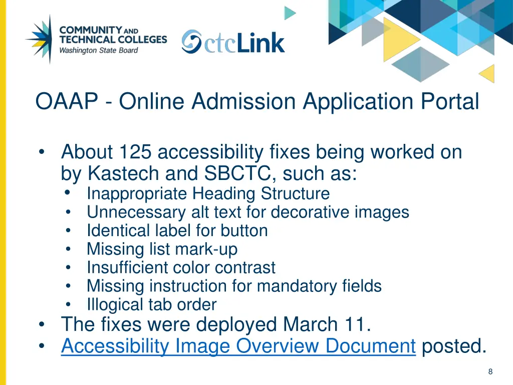 oaap online admission application portal