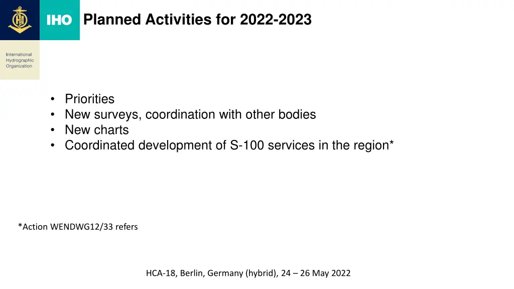 planned activities for 2022 2023