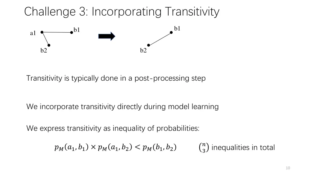 challenge 3 incorporating transitivity