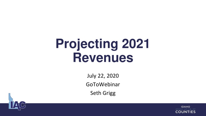 projecting 2021 revenues