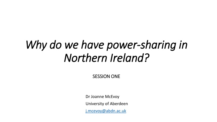 why do we have power why do we have power sharing