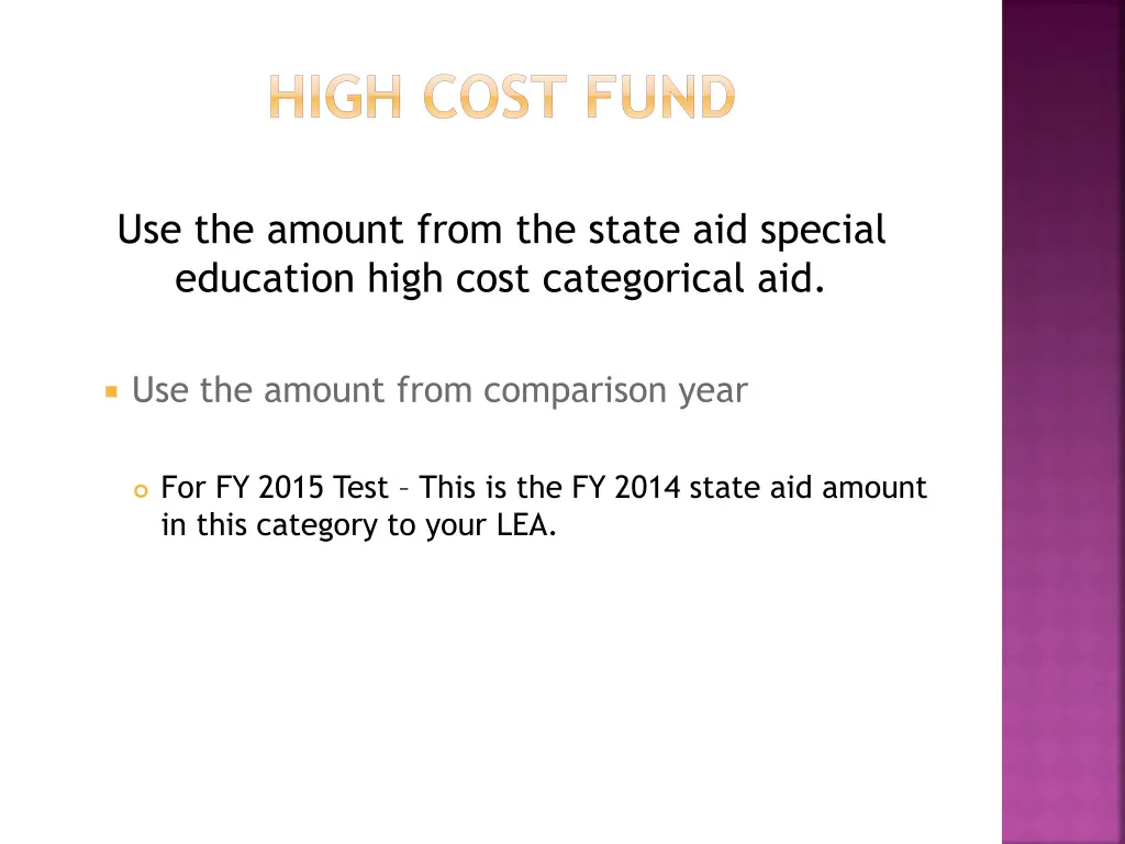 high cost fund
